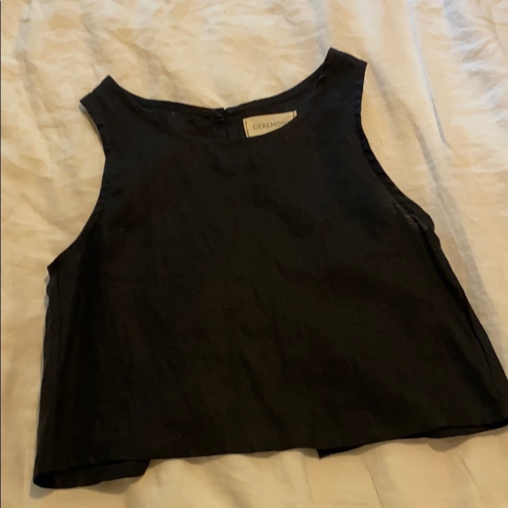 CEREMONY - XS - BLACK LINEN
